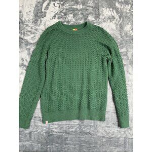 Lego Knit Sweater Green Crewneck Textured Pullover Unisex Casual Design  L